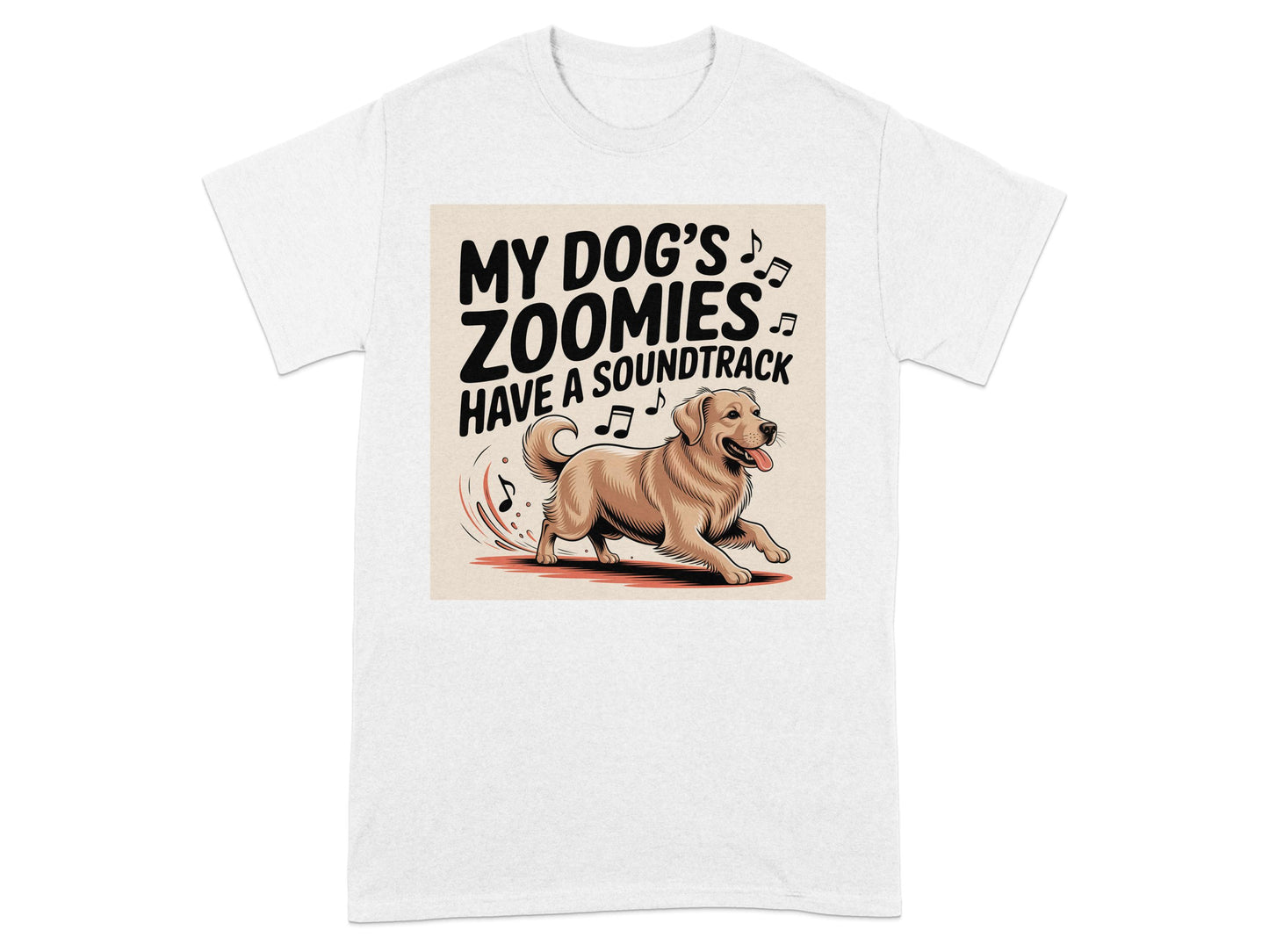 My Dog's Zoomies Have a Soundtrack T-Shirt product