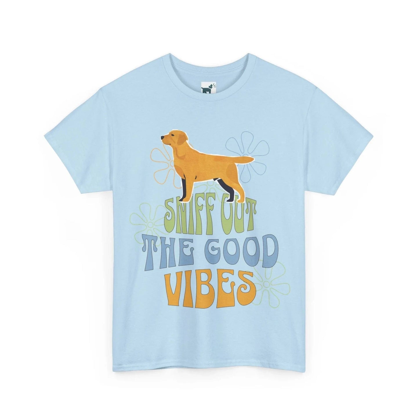 Sniff out the Good Vibes Yellow Lab T Shirt T-shirt
