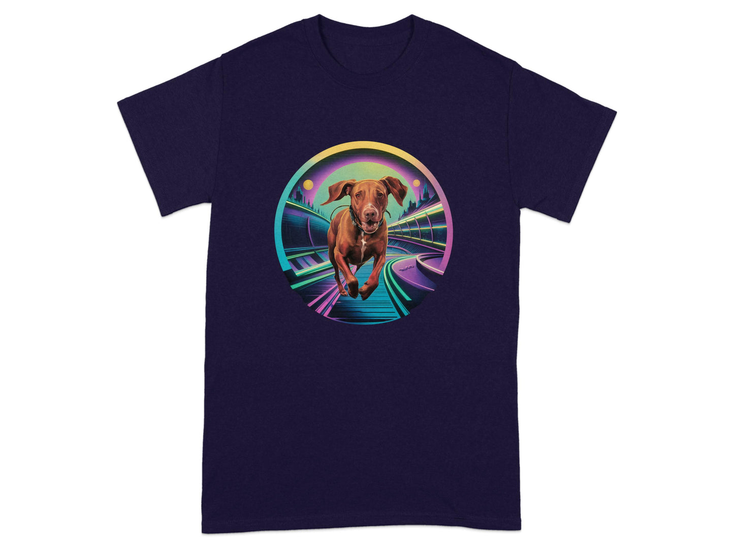 Cute Dog In Space Graphic T-Shirt product type