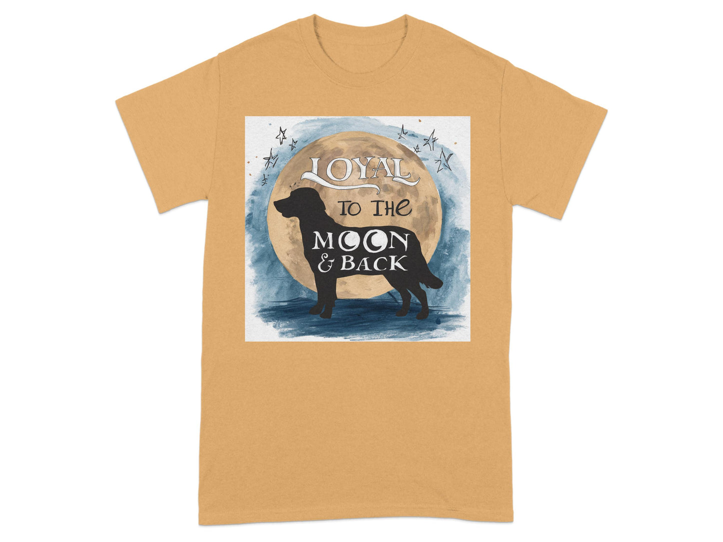 Loyal to the Moon & Back Graphic T-shirt product type