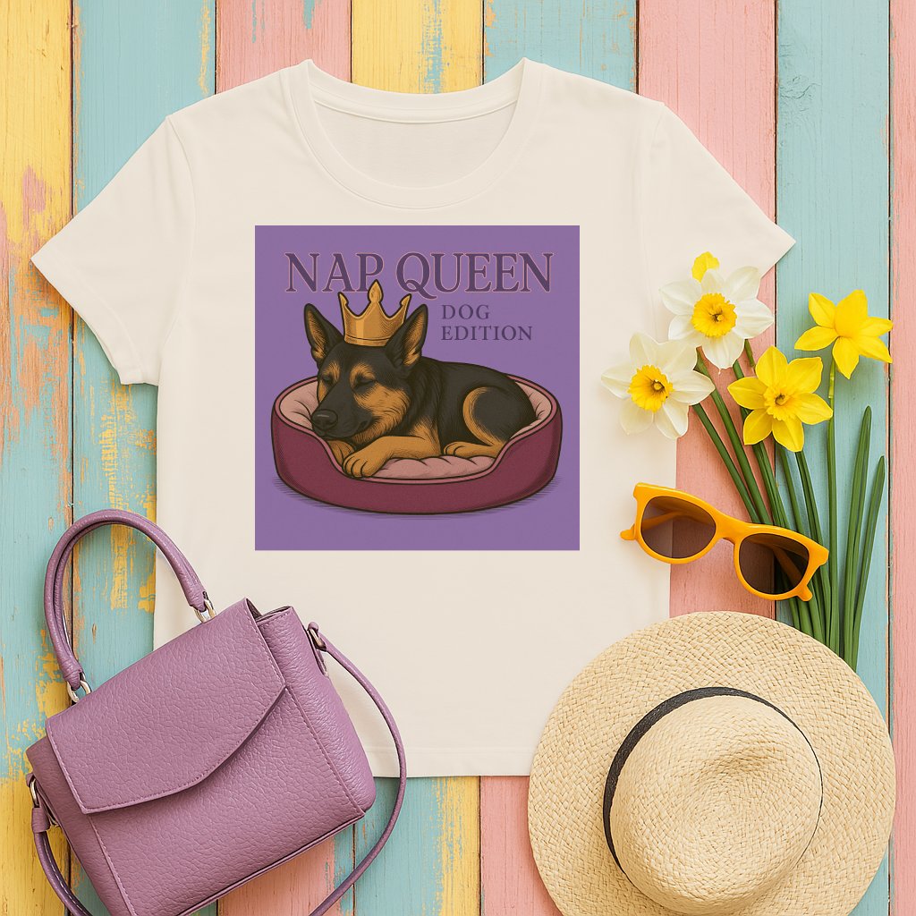 Nap Queen Dog Edition Graphic Tee shirt product type
