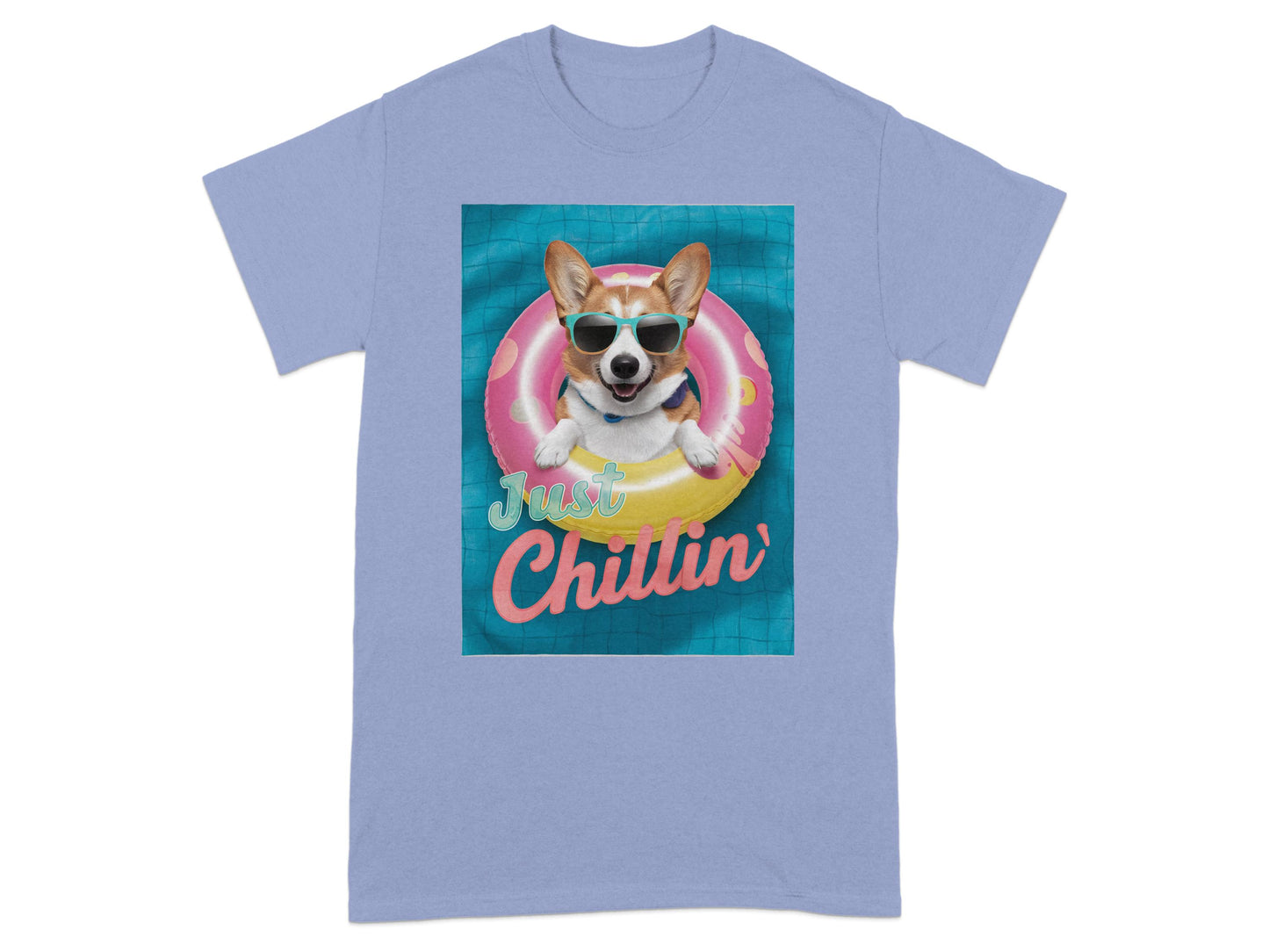 Just Chillin' Corgi with Sunglasses T-shirt product type