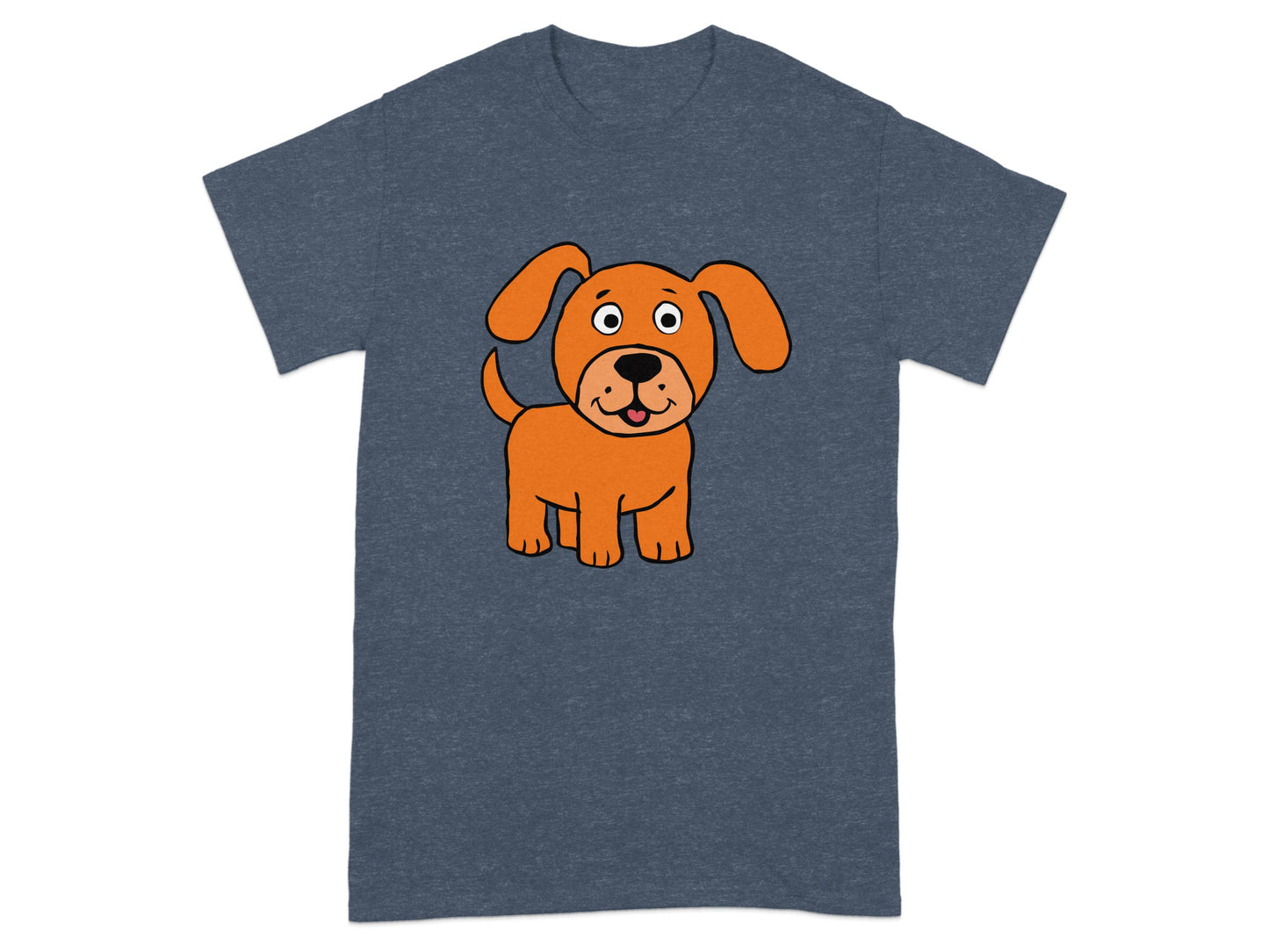 Cute Cartoon Puppy Graphic Printed T-shirt product type