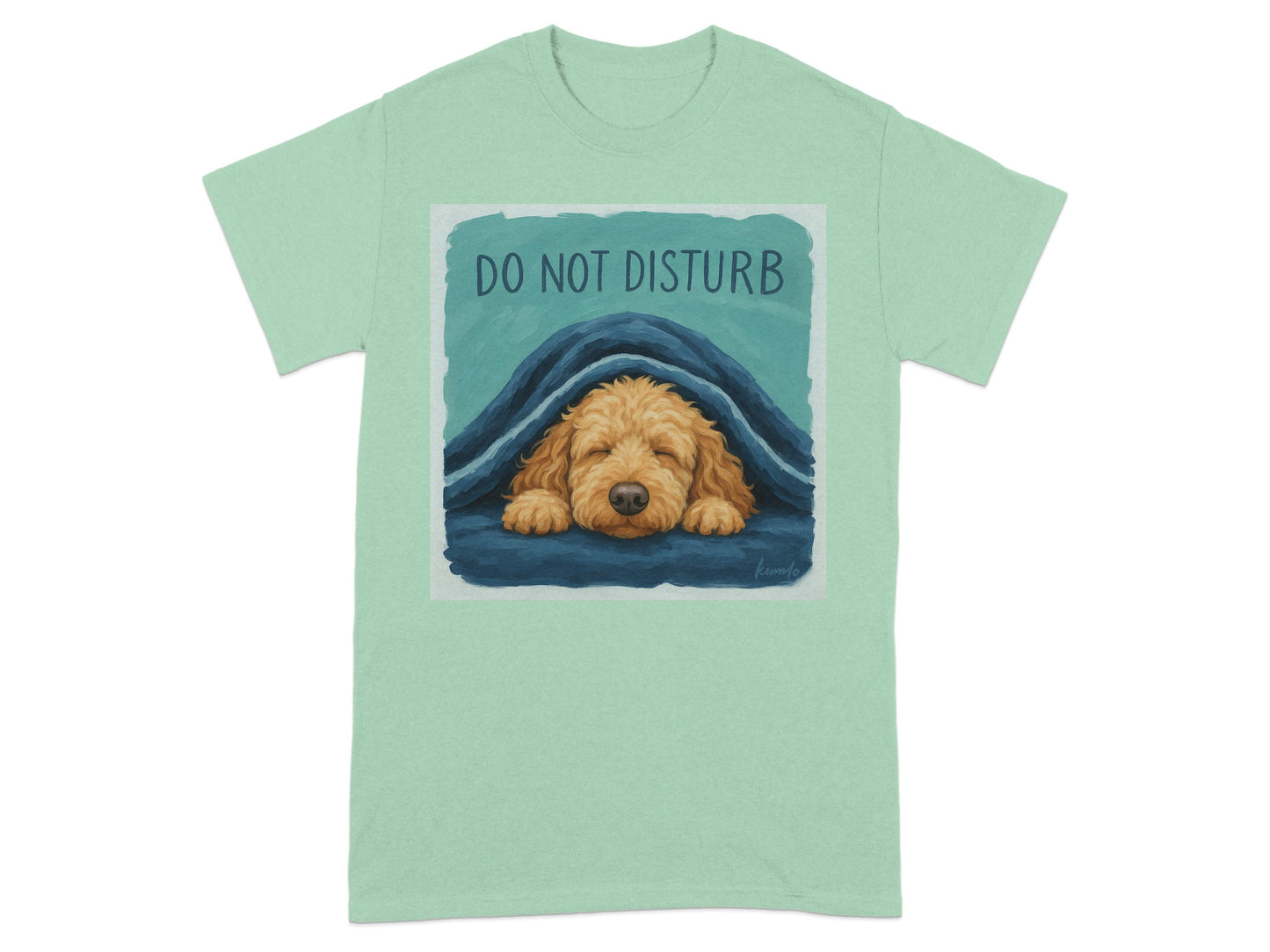 Do Not Disturb Sleeping Dog Design T-Shirt product