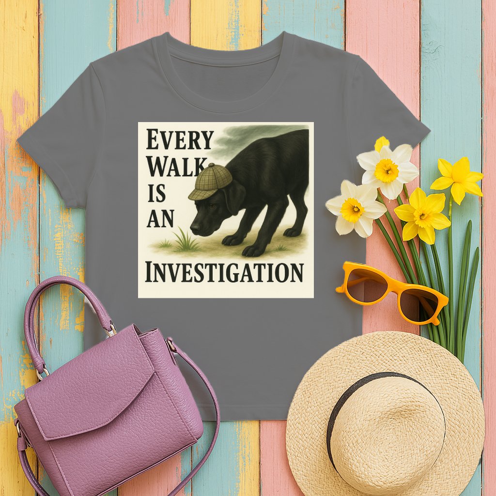 Every Walk Is An Investigation Product Shirt