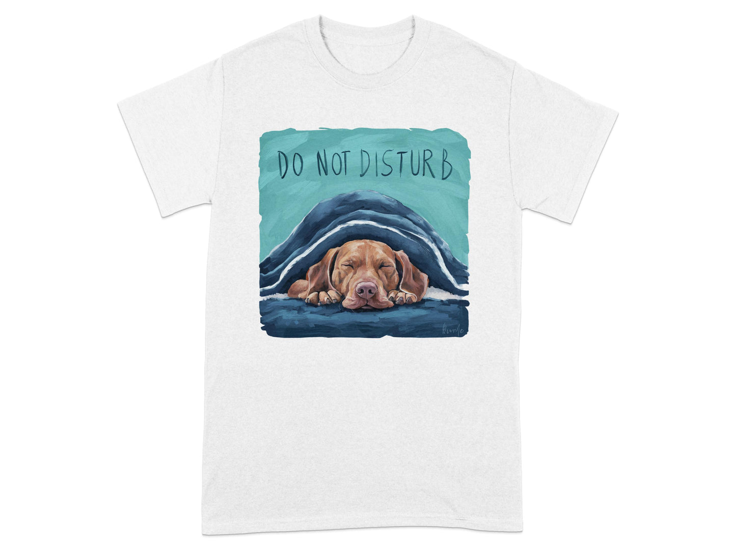 Do Not Disturb Sleeping Dog Graphic T-Shirt product