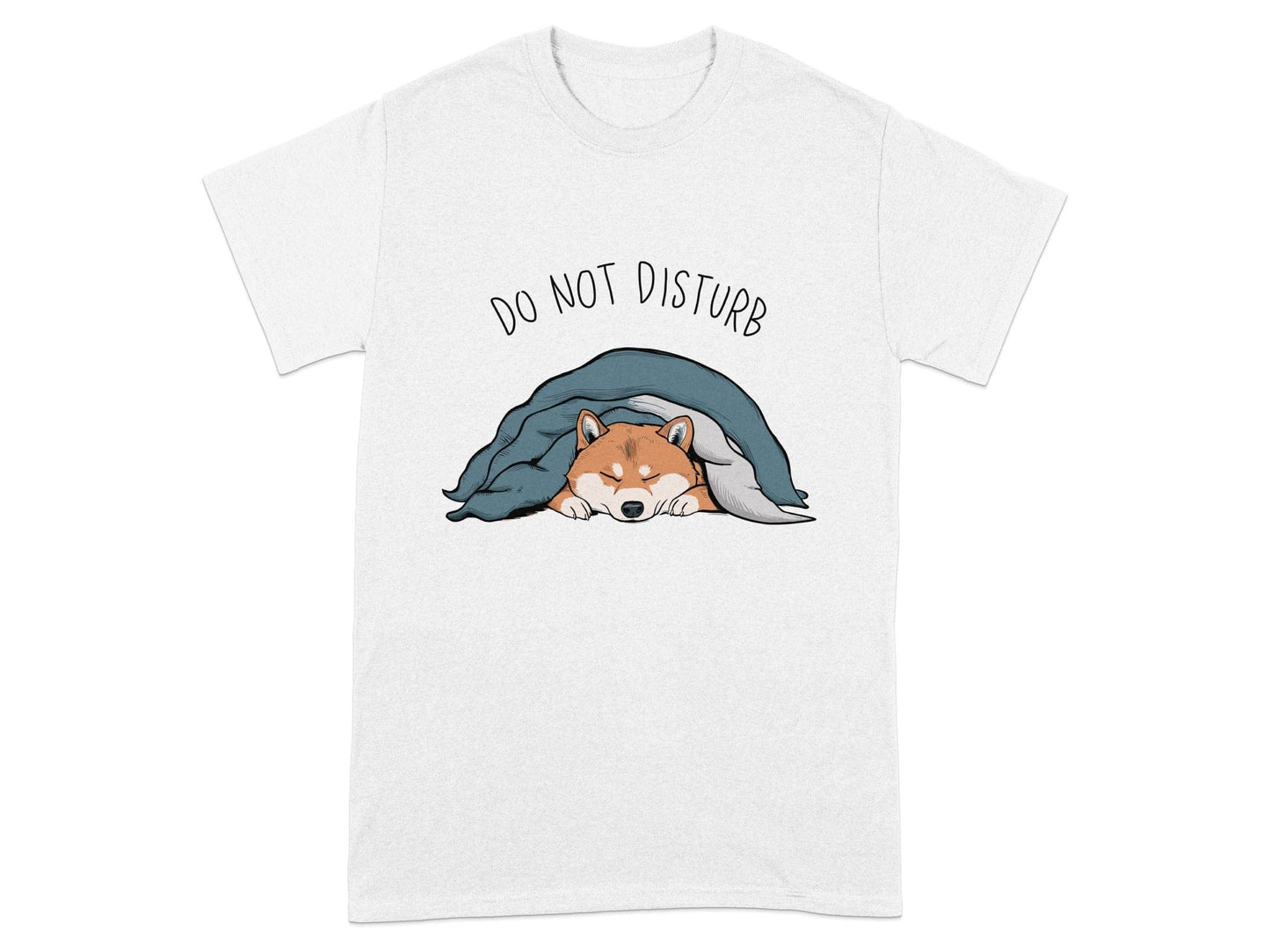 Do Not Disturb with Sleeping Dog Graphic T-Shirt product type