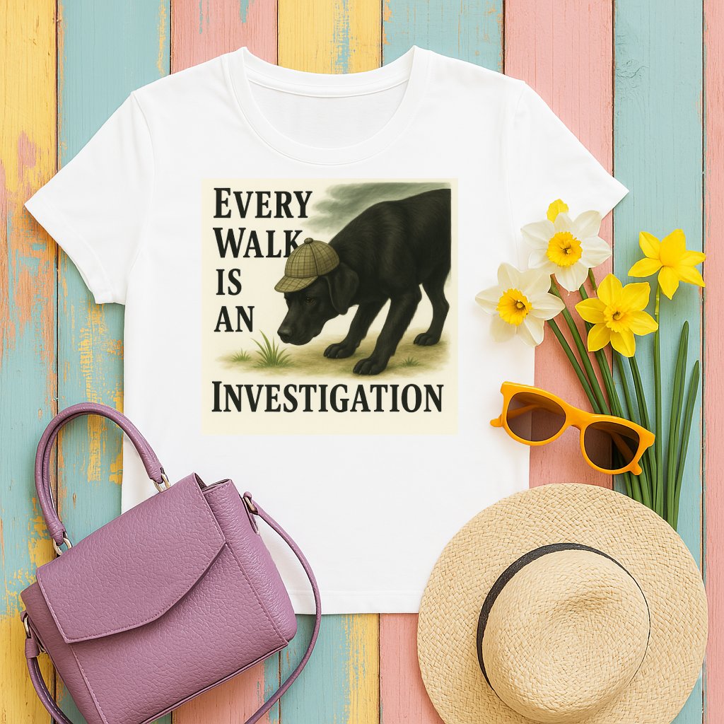 Every Walk Is An Investigation T-Shirt product