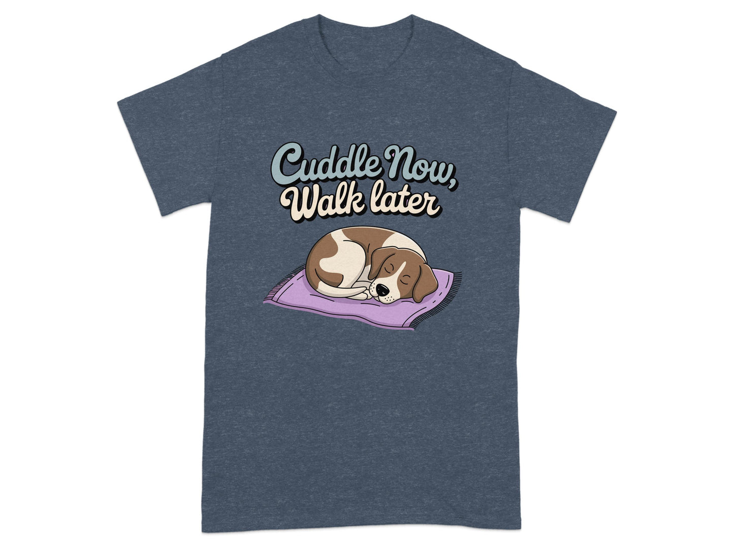 Cuddle Now Walk Later Beagle Graphic T-shirt product type