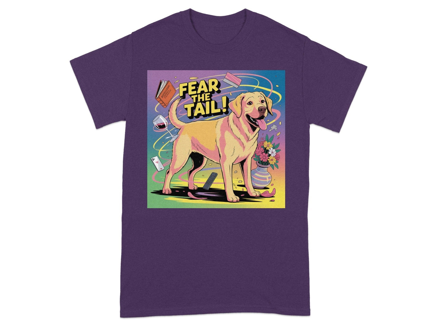 Fear the Tail Graphic Labrador Dog T-Shirt product