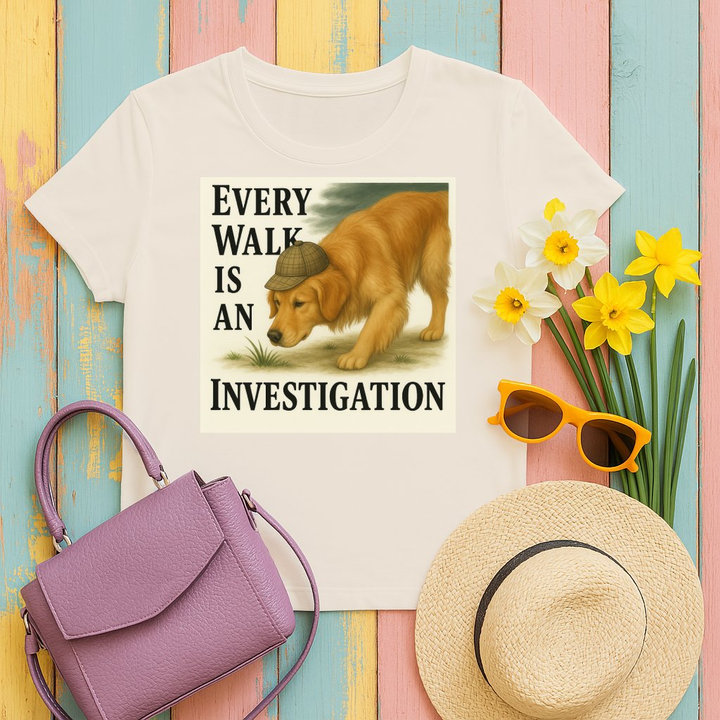 Every Walk Is An Investigation Graphic Tee product