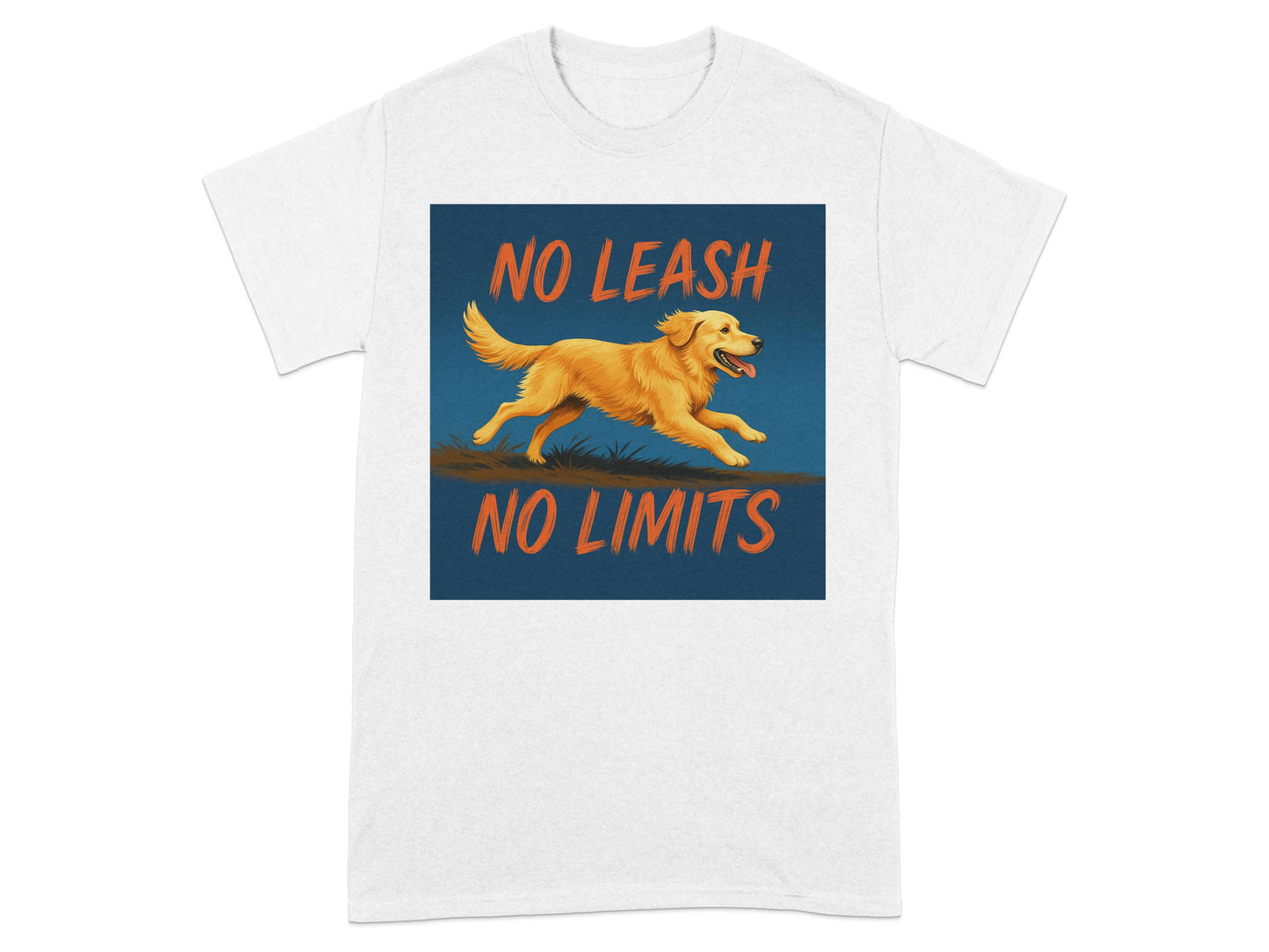 No Leash No Limits Golden Retriever T Shirt Product