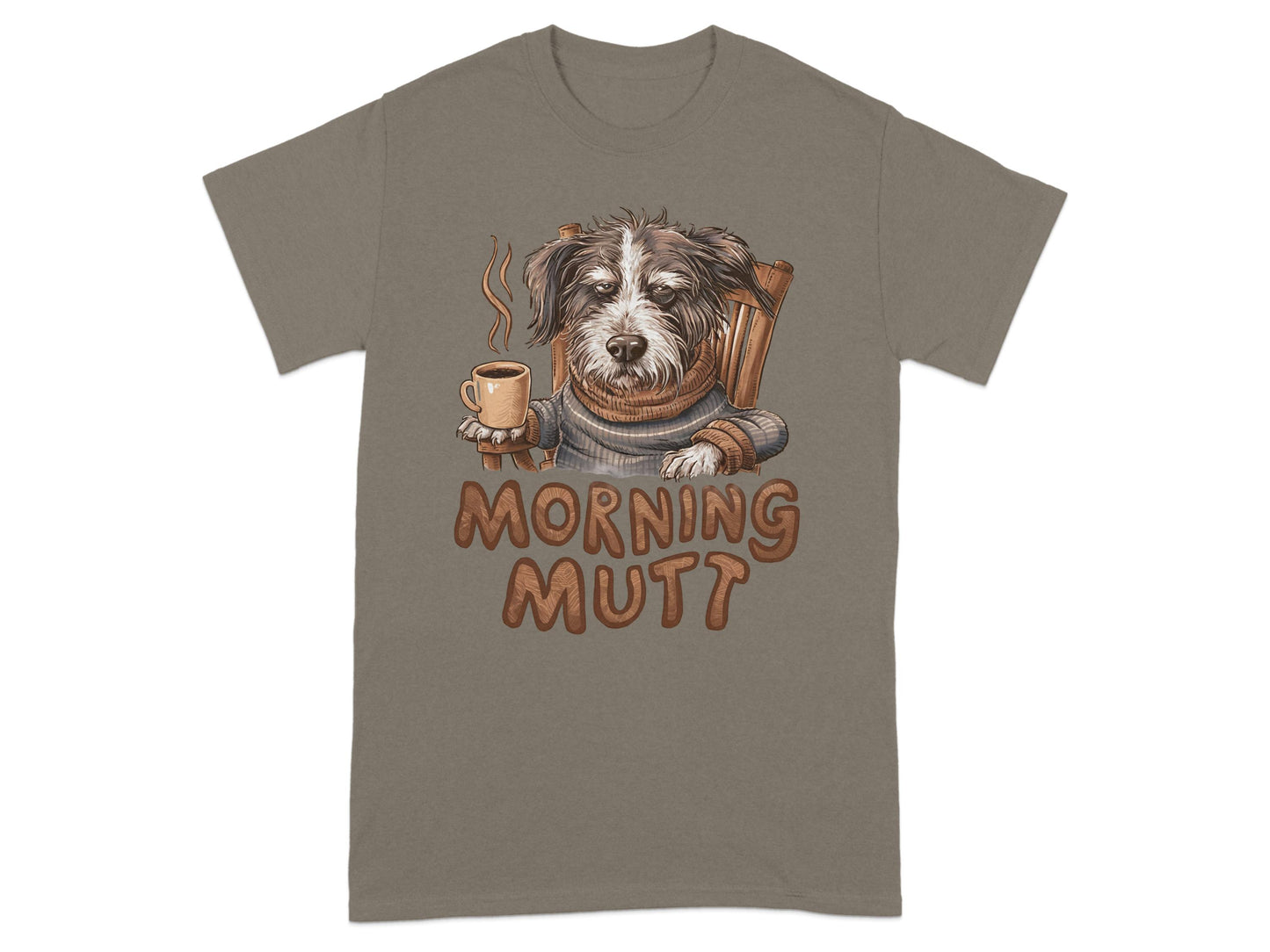 Cozy Morning Mutt Dog Lover Graphic Tee product type