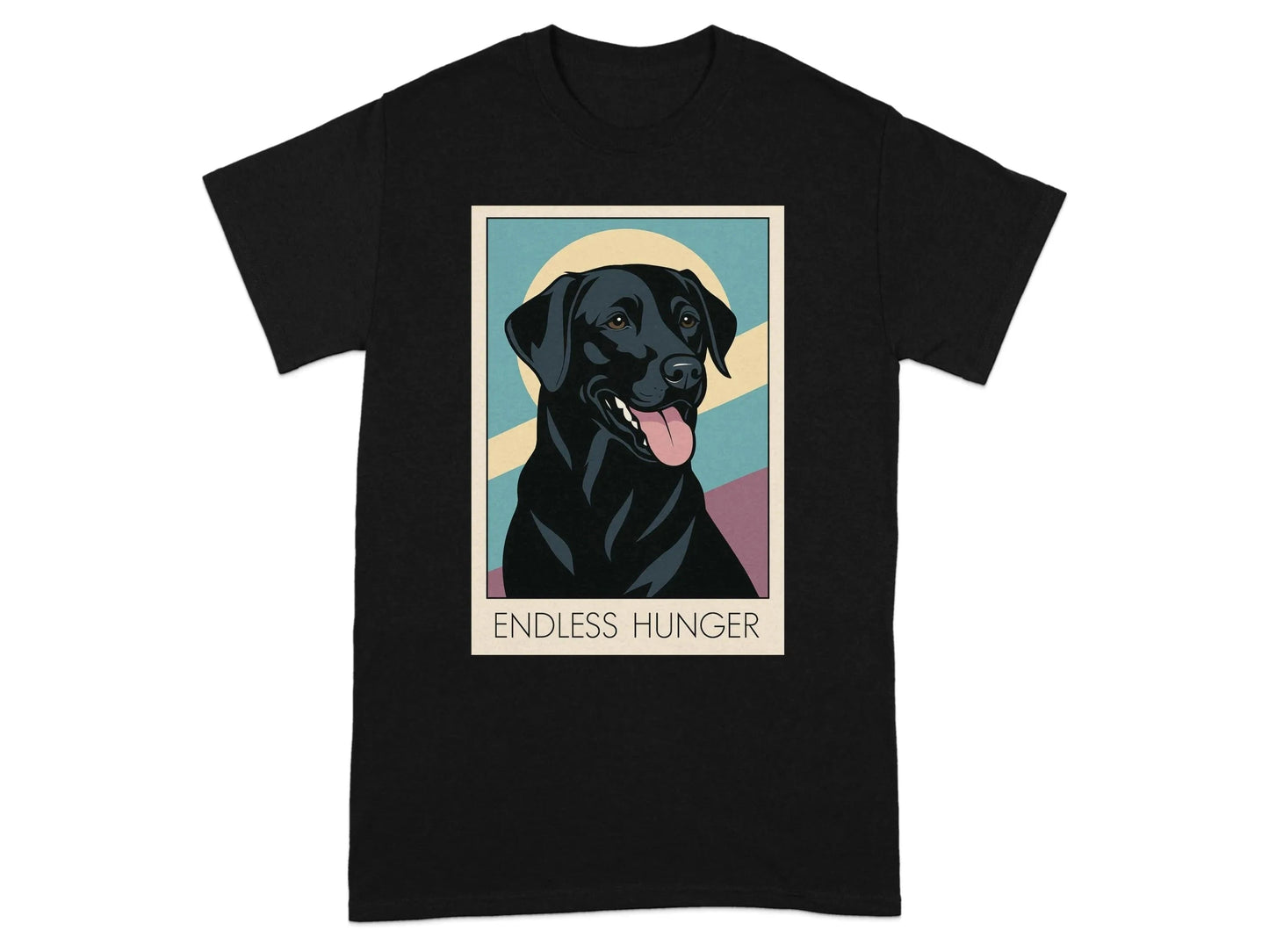 Endless Hunger Labrador Retriever Graphic Design T-Shirt T-shirt