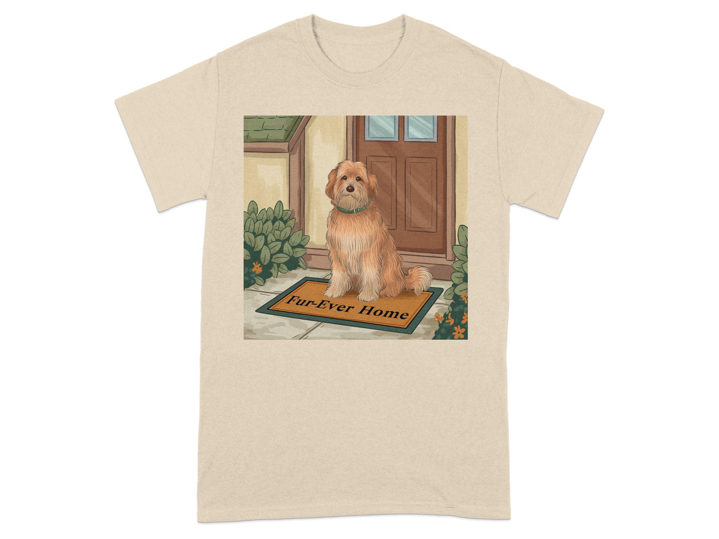 FurEver Home Welcome Mat Design T-shirt product type