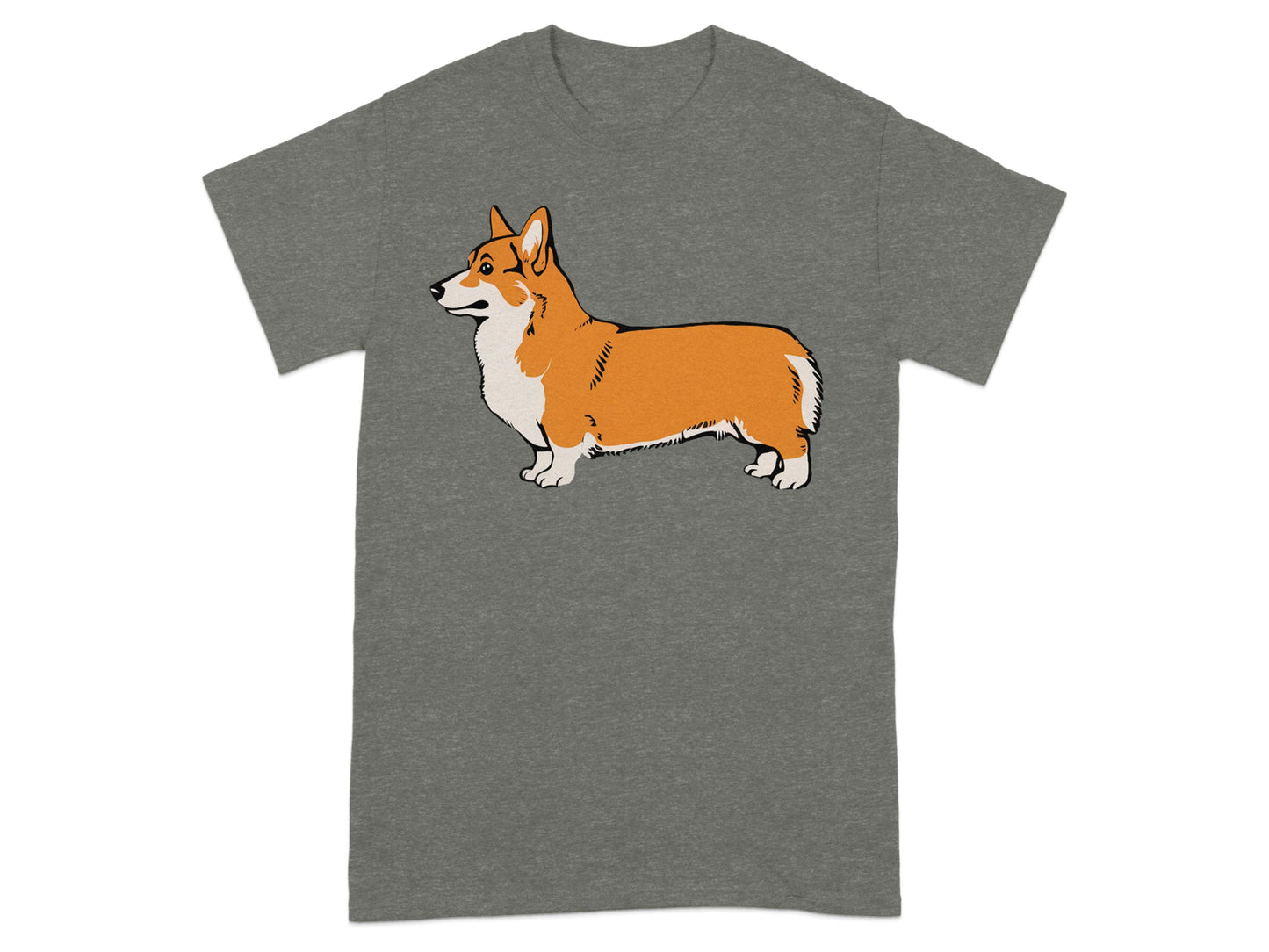 Cute Corgi Graphic Design T-shirt for Dog Lovers product type