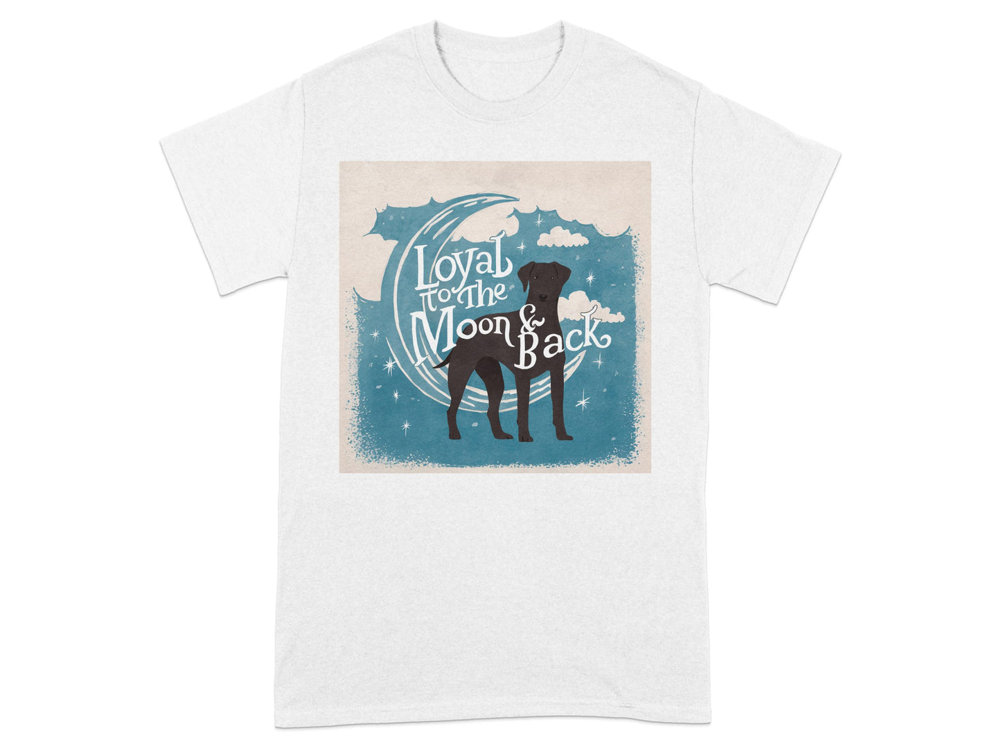 Loyal to The Moon and Back Dog Lover T-shirt product