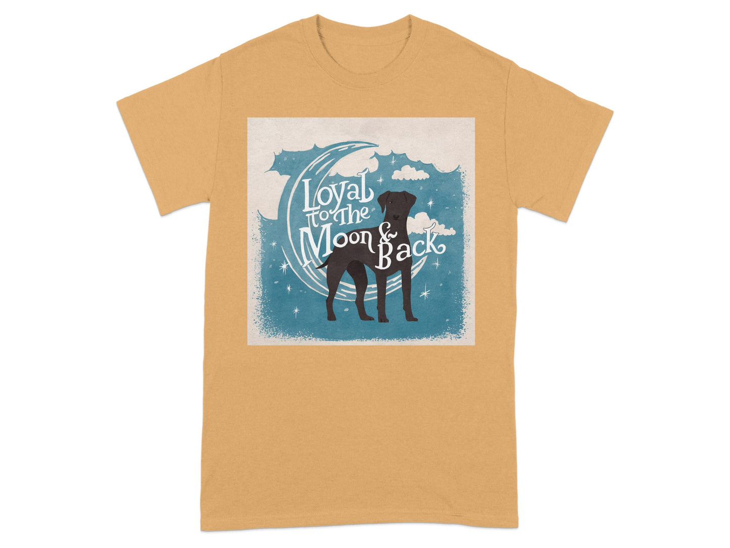 Loyal to The Moon and Back Dog Lover T-shirt product