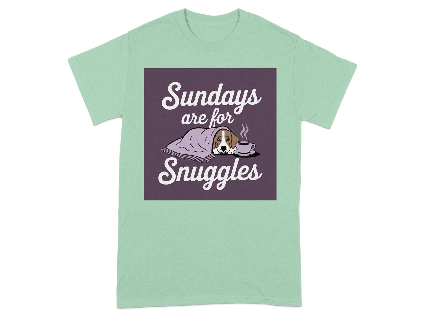 Sundays Are for Snuggles T-Shirt product type