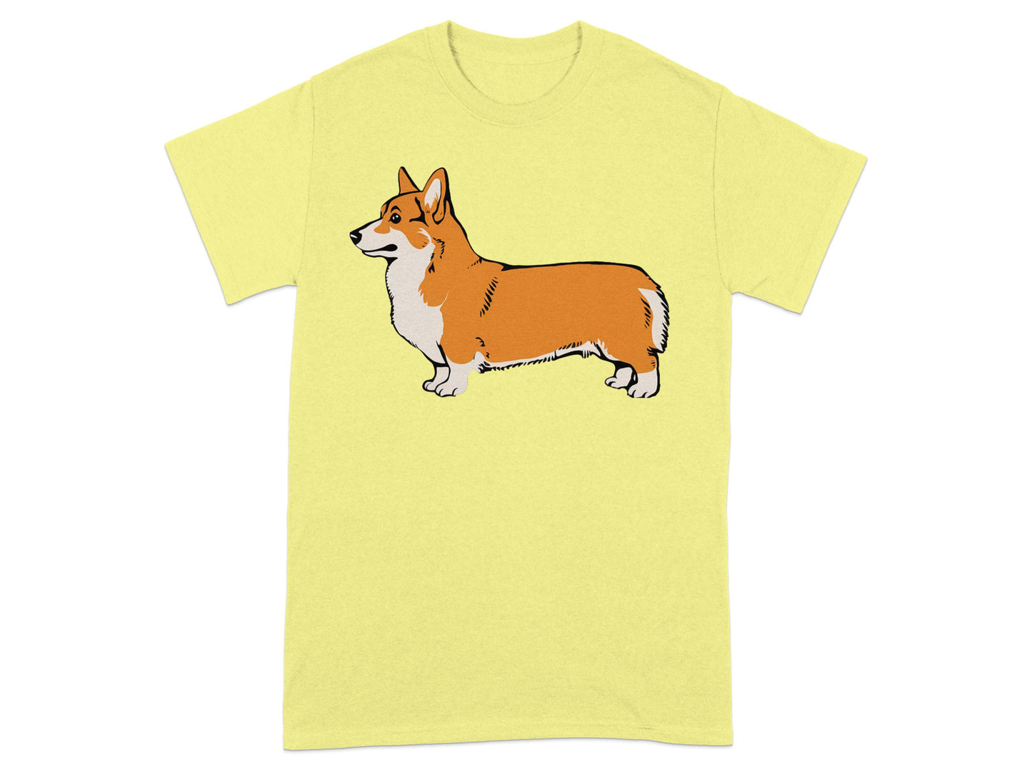 Corgi Graphic Tee Cute Dog Lover T-Shirt Product Type