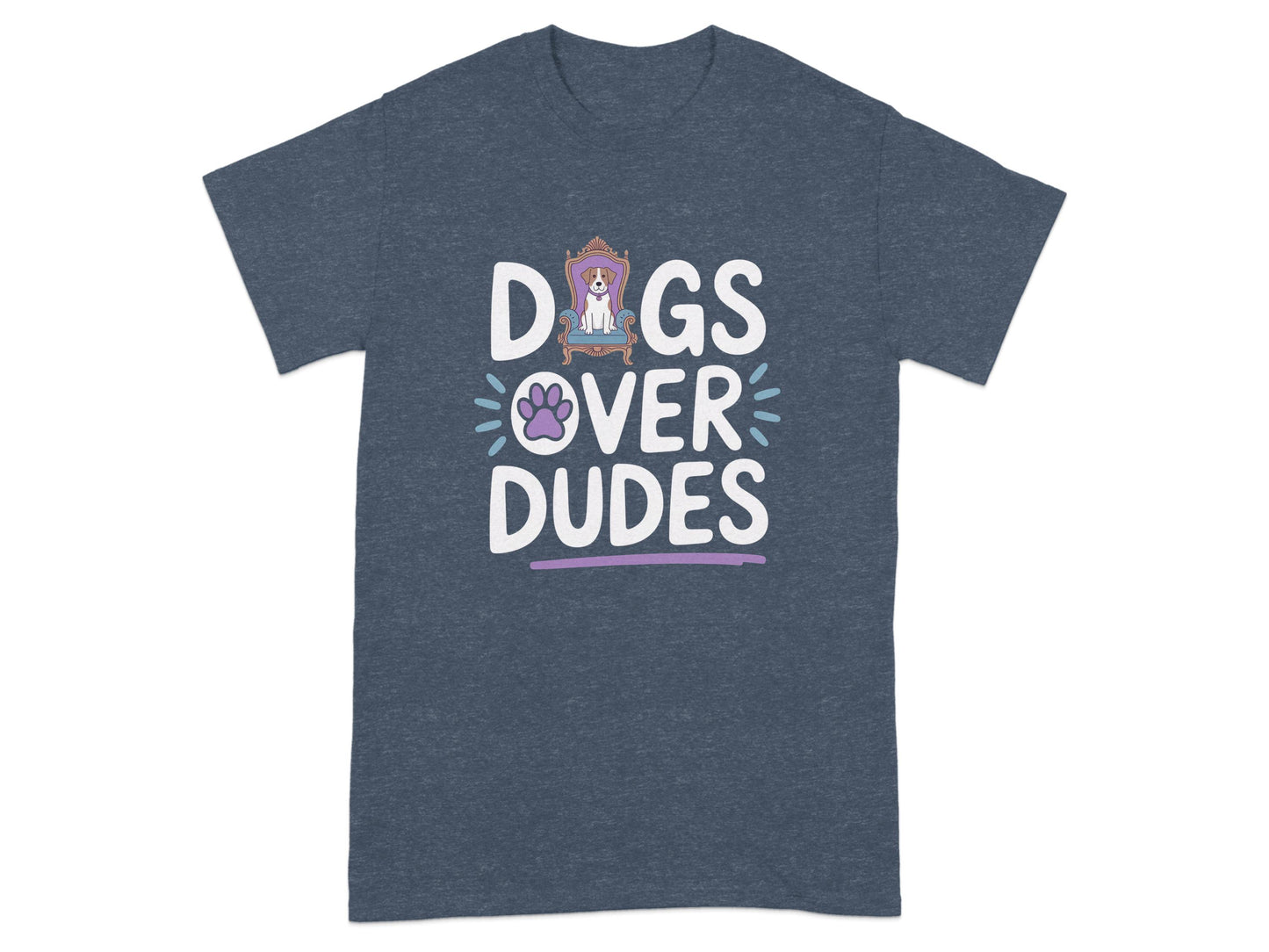 Dogs Over Dudes Graphic Tee Shirt product type