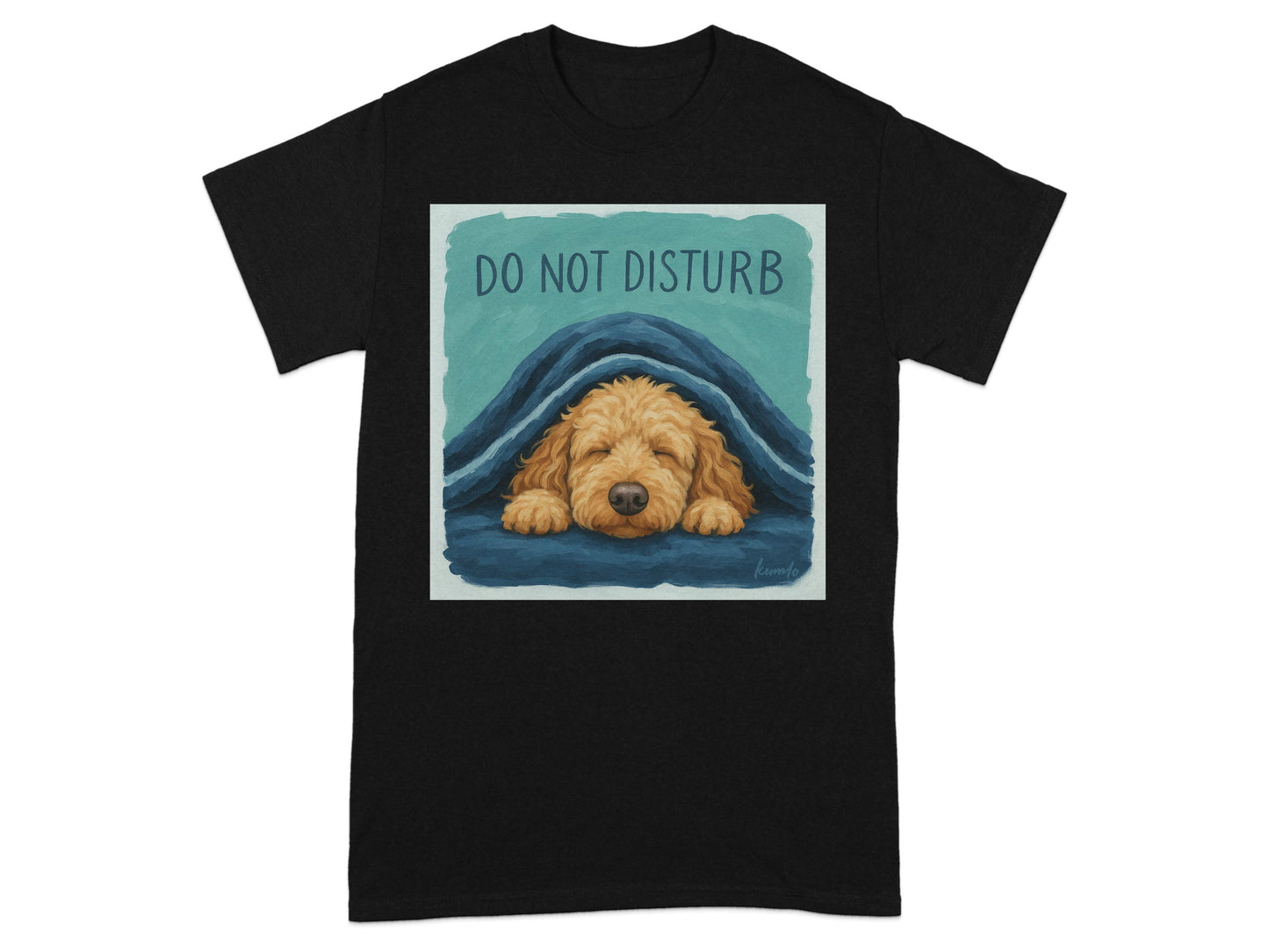 Do Not Disturb Sleeping Puppy Cute Graphic T-Shirt product