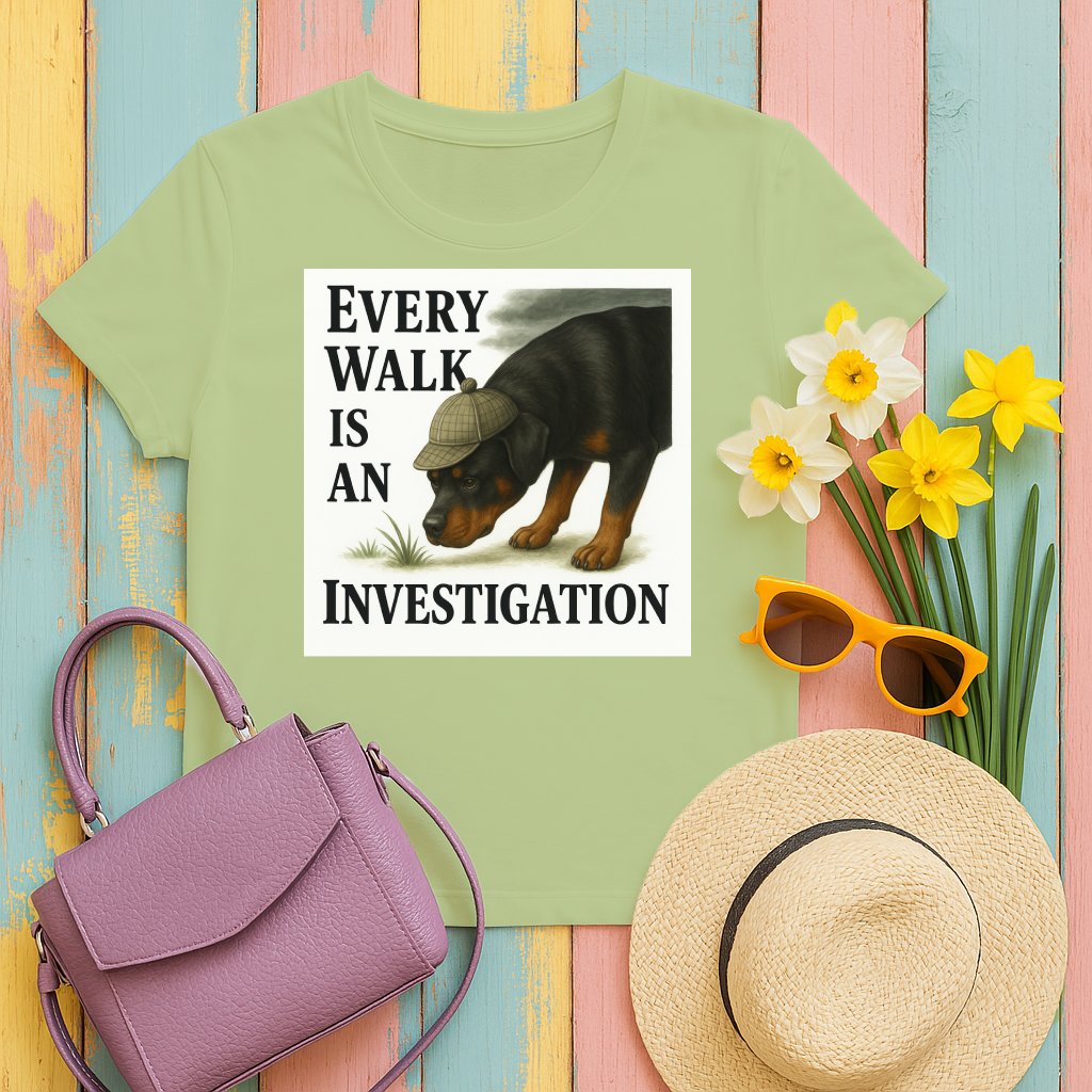 Every Walk Is An Investigation T-Shirt product type