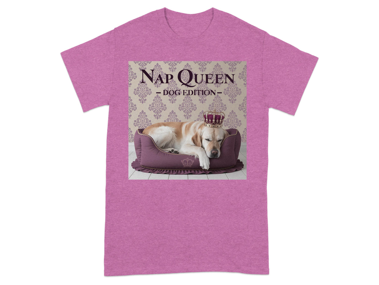 Nap Queen Dog Edition Graphic Tee Shirt product type
