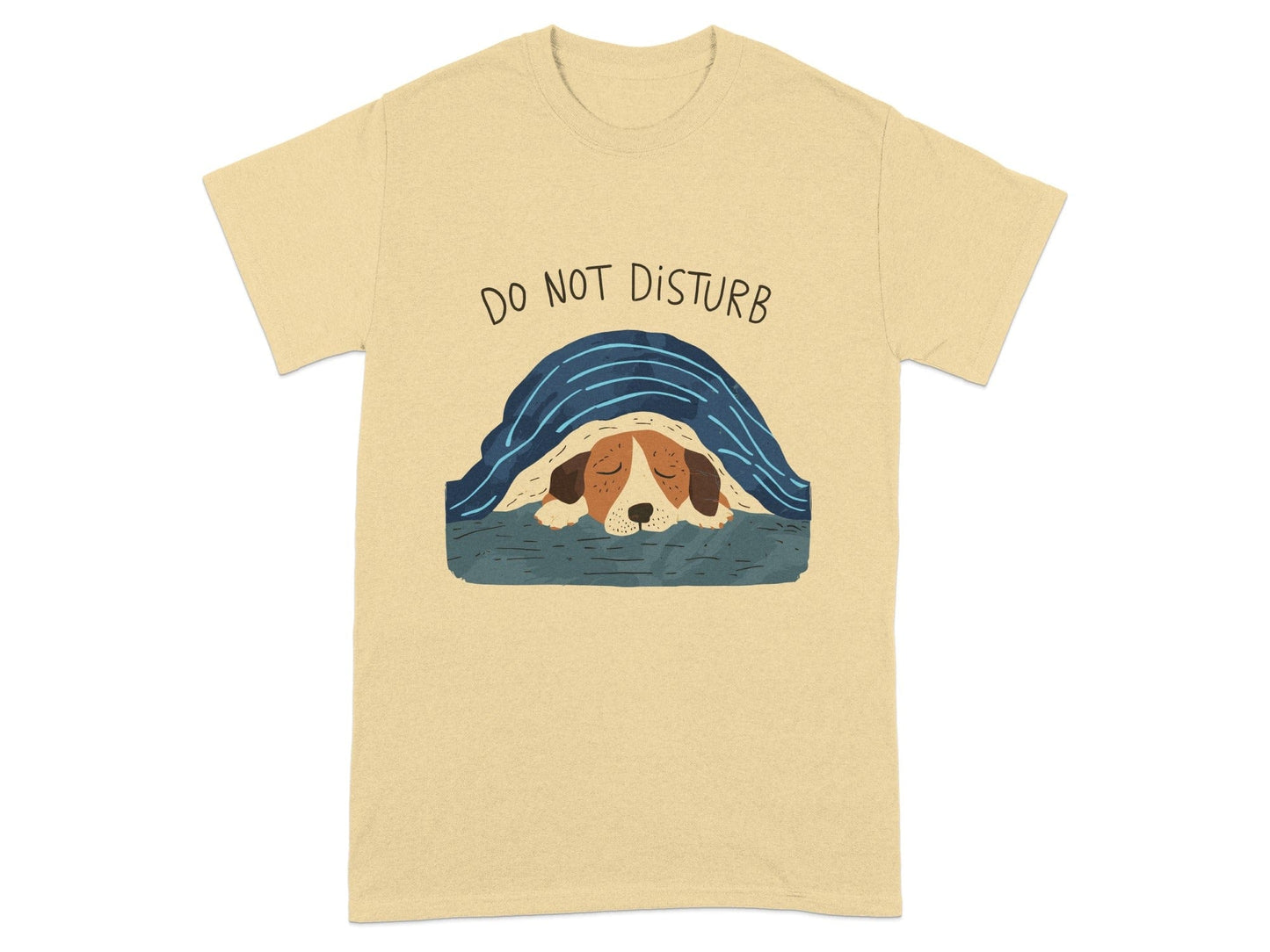 Adorable Do Not Disturb Sleeping Dog Tee product