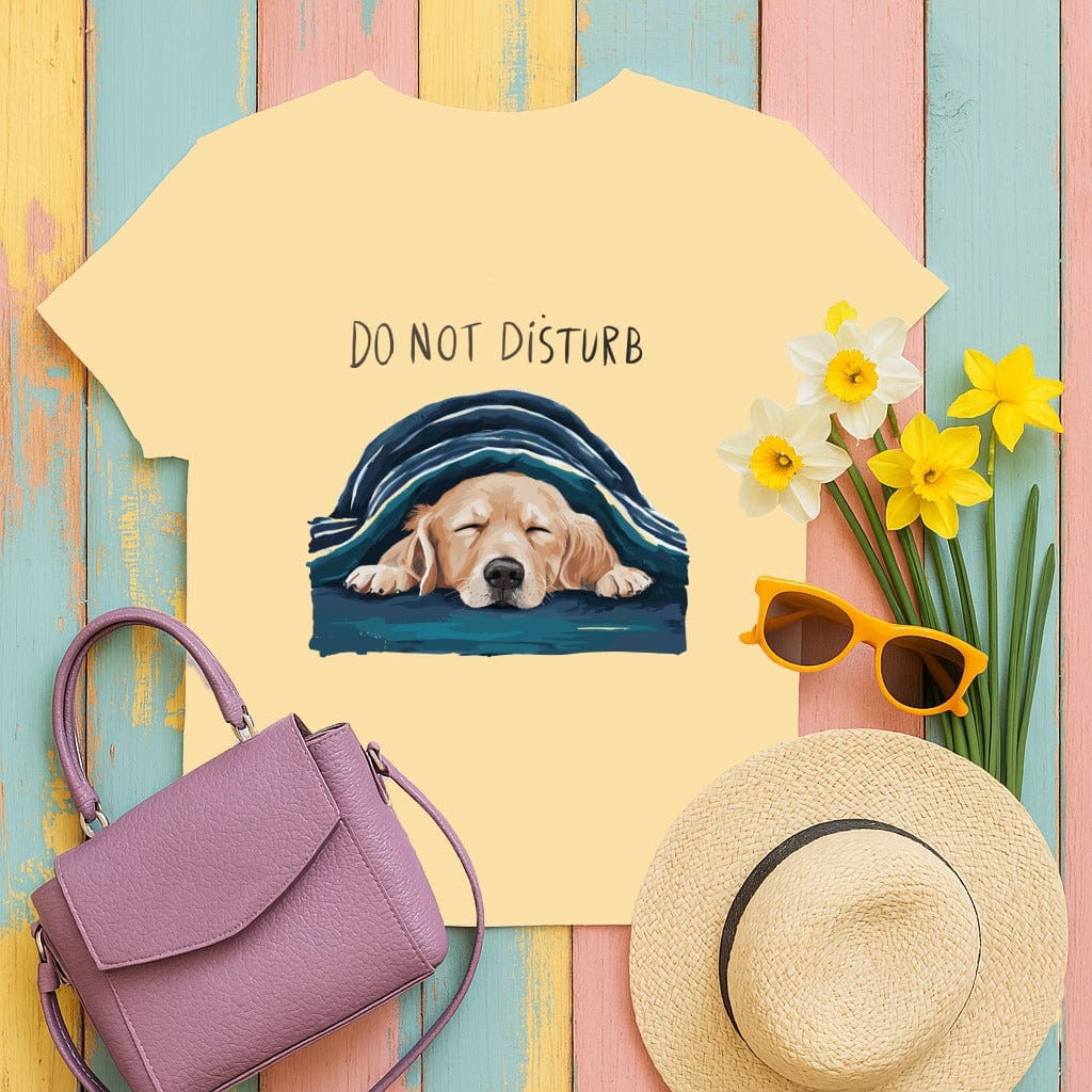 Do Not Disturb Sleeping Dog Graphic T-Shirt product type