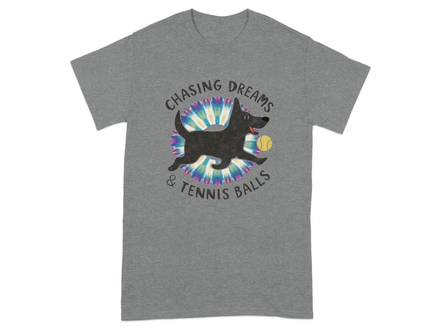Chasing Dreams & Tennis Balls Graphic Tee product type