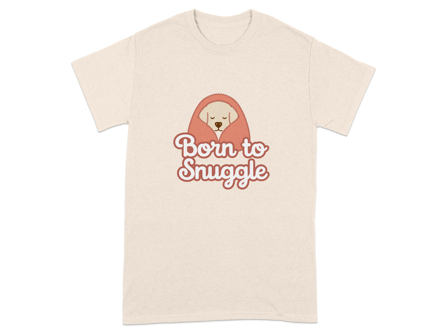 Born to Snuggle T-Shirt Cute Printed Apparel product
