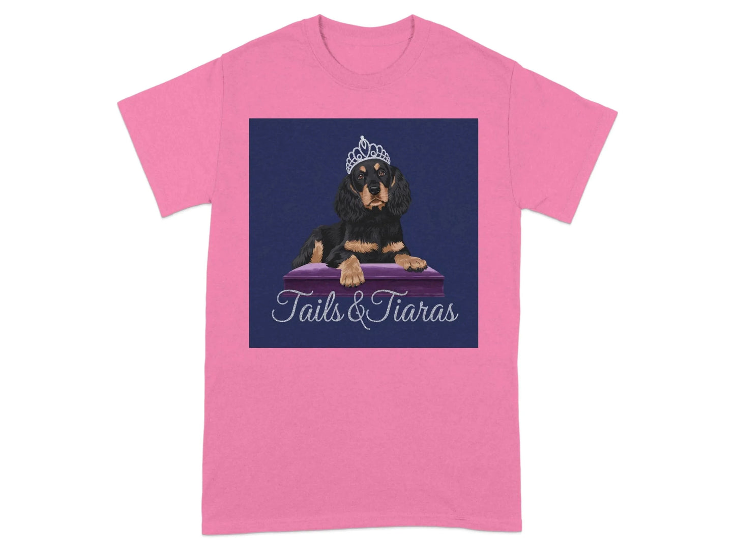 Adorable Gordon Setter and Tiara T-Shirts Azalea T-shirt