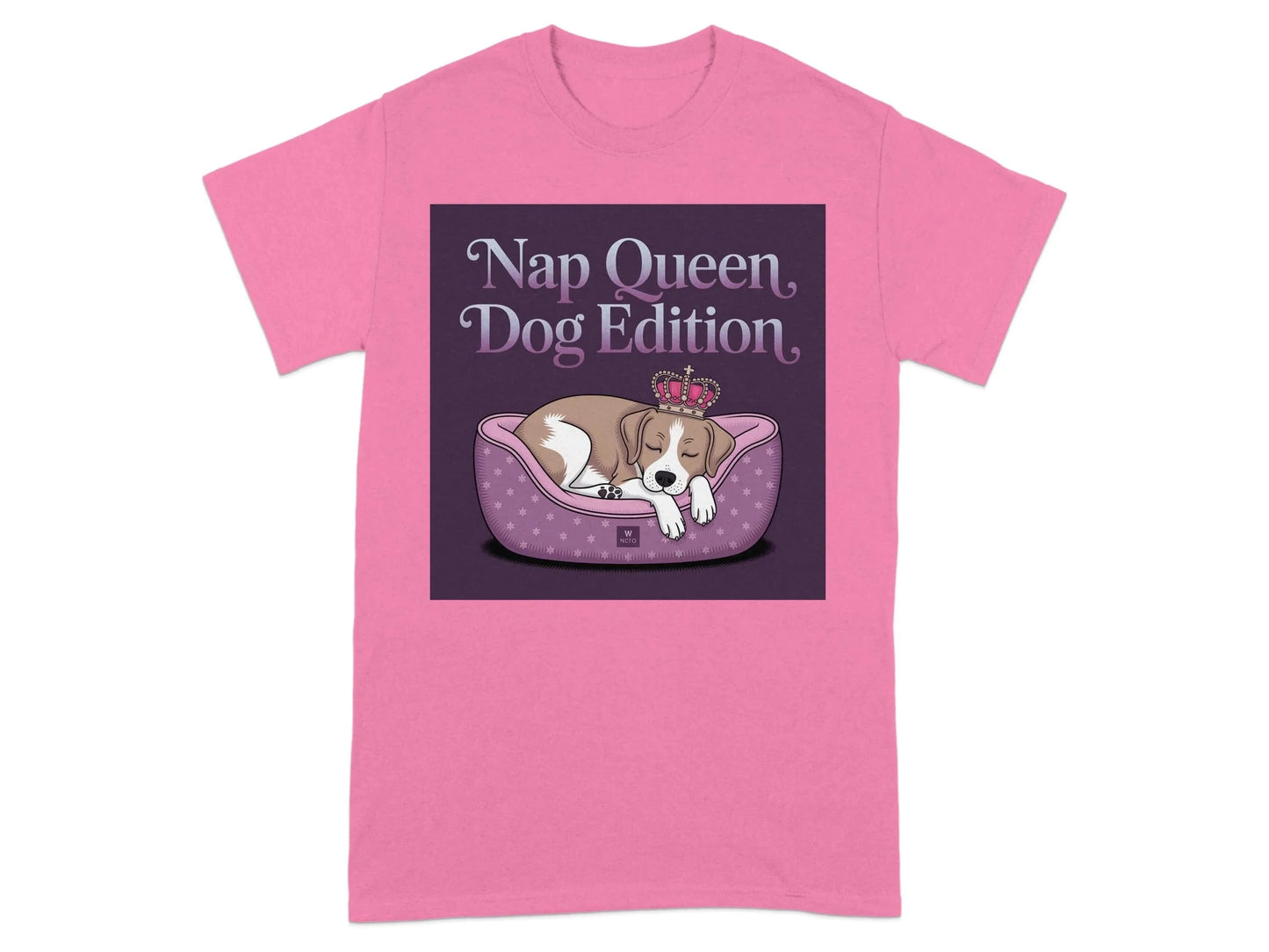 Beagle Nap Queen Design Comfortable T-Shirts Azalea T-shirt