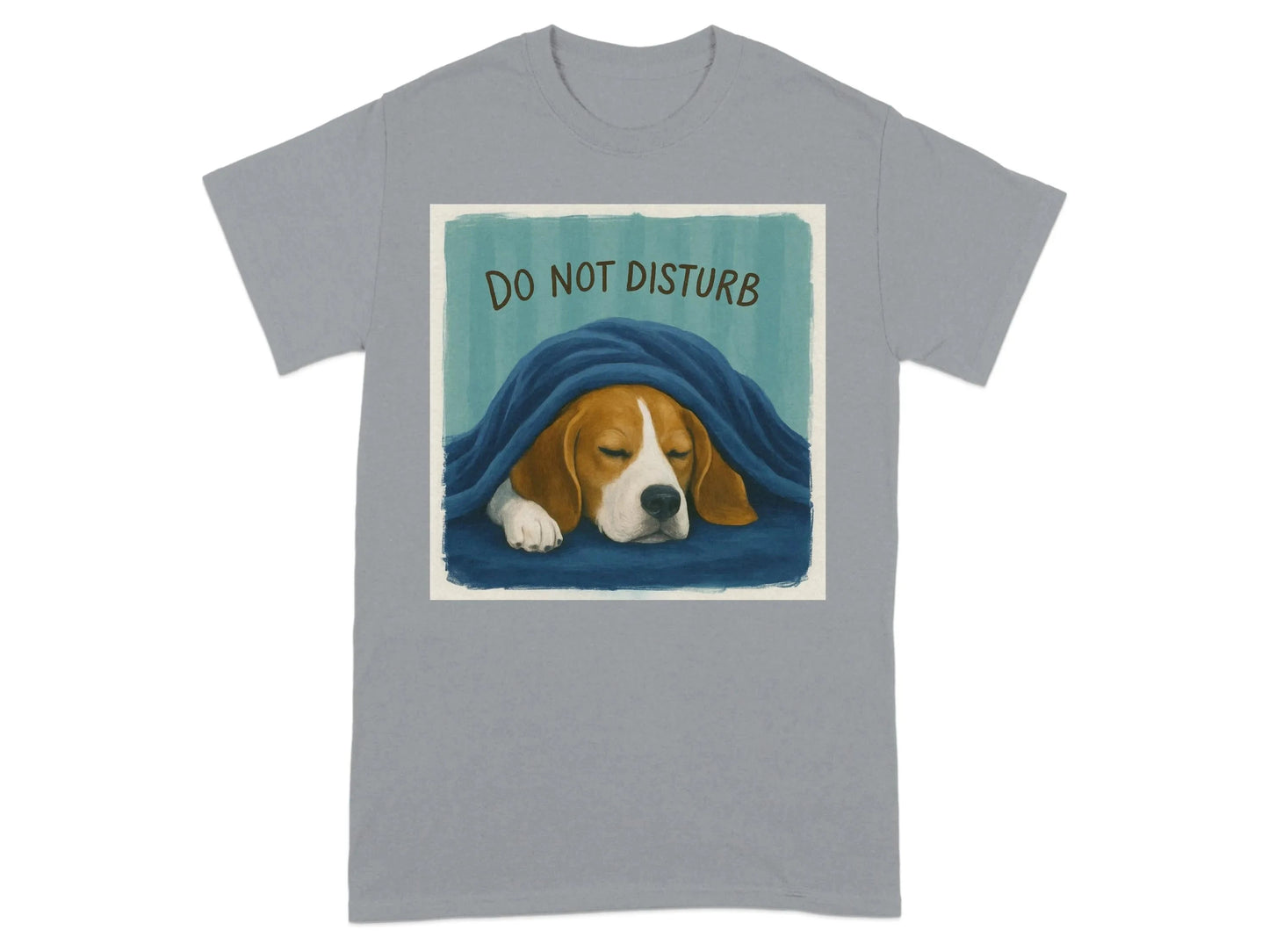 Do Not Disturb Sleeping Beagle T-Shirts T-shirt