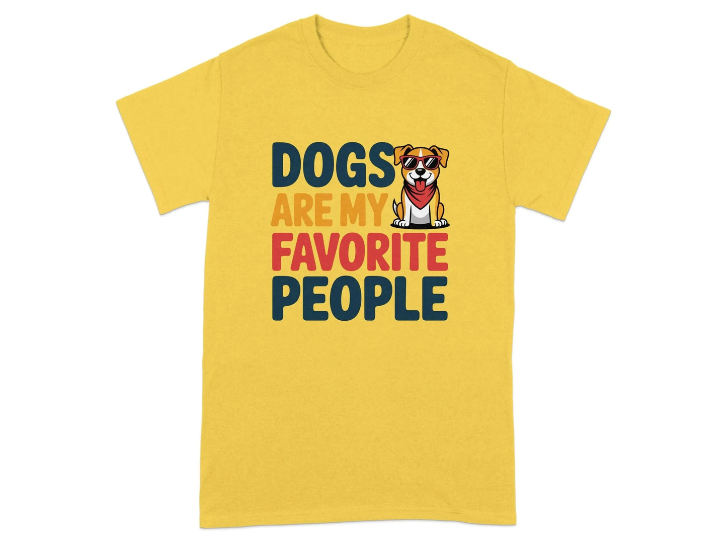 Dogs Are My Favorite People T-Shirts Daisy T-shirt