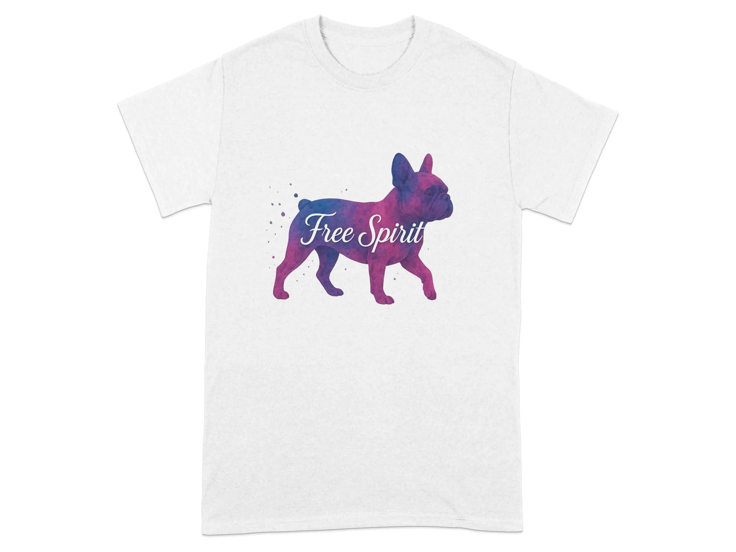 Free Spirit French Bulldog T-Shirts T-shirt