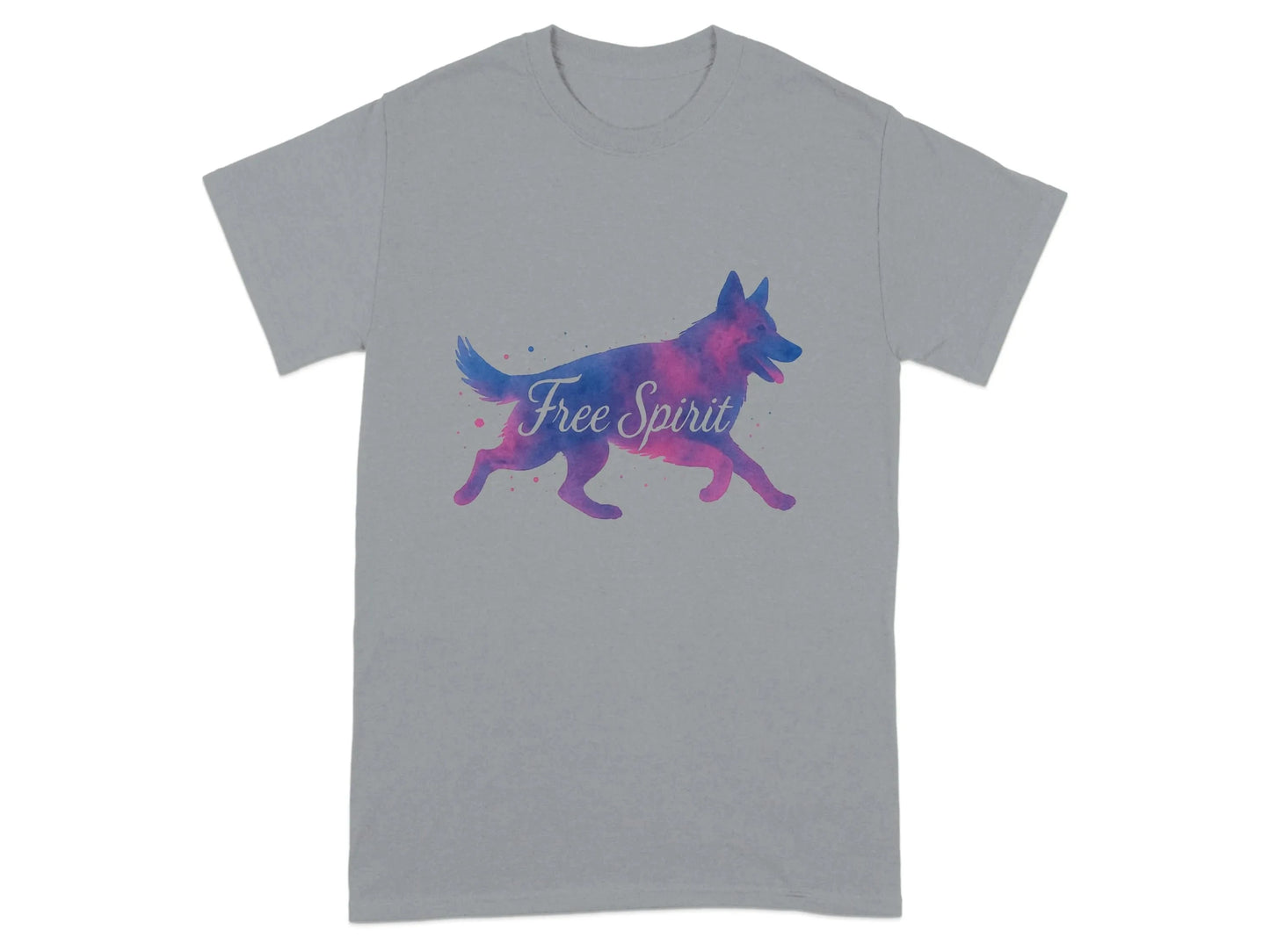Free Spirit German Shepherd T-Shirts T-shirt