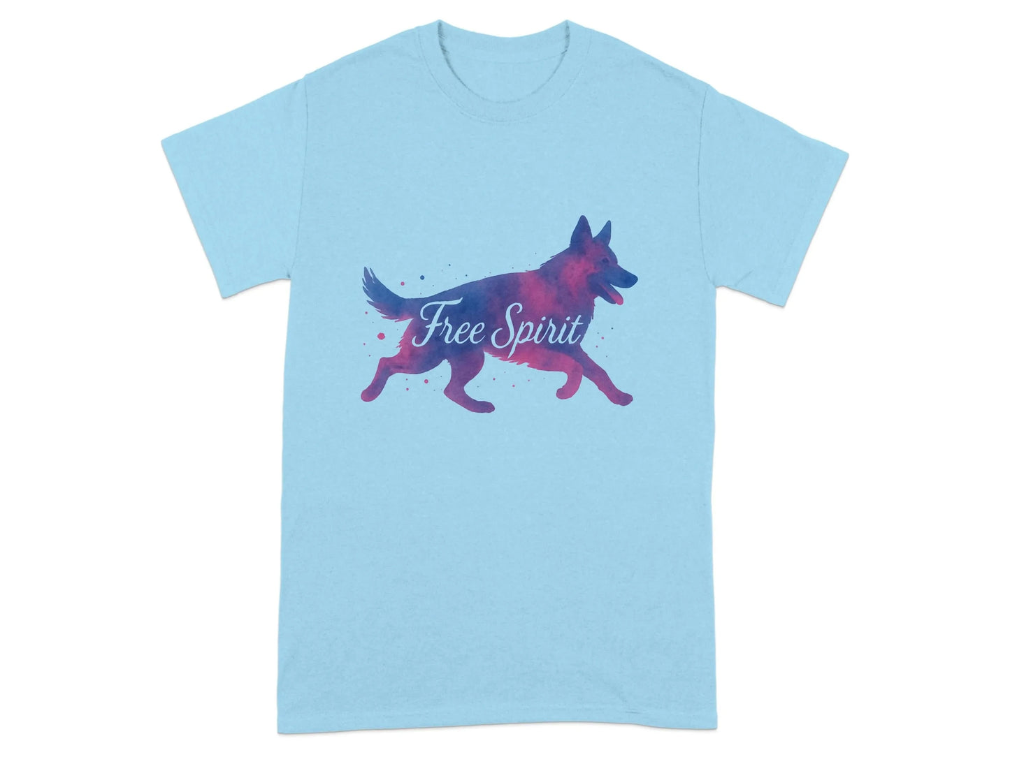 Free Spirit German Shepherd T-Shirts T-shirt