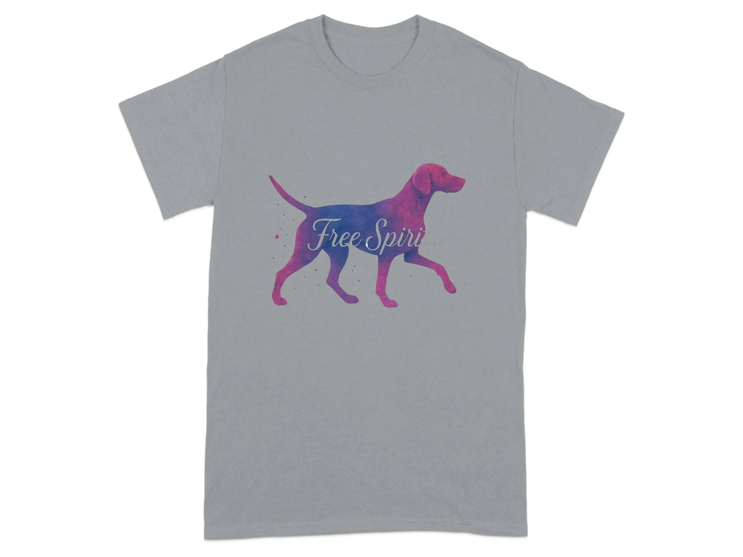 Free Spirit Vizsla Silhouette T-Shirts T-shirt