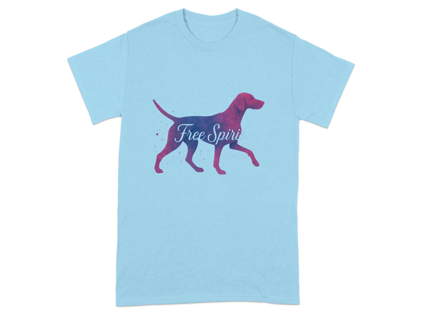 Free Spirit Vizsla Silhouette T-Shirts T-shirt
