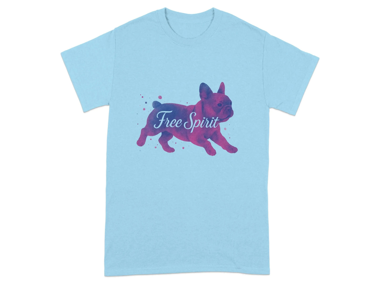 French Bulldog Free Spirit T-Shirts T-shirt