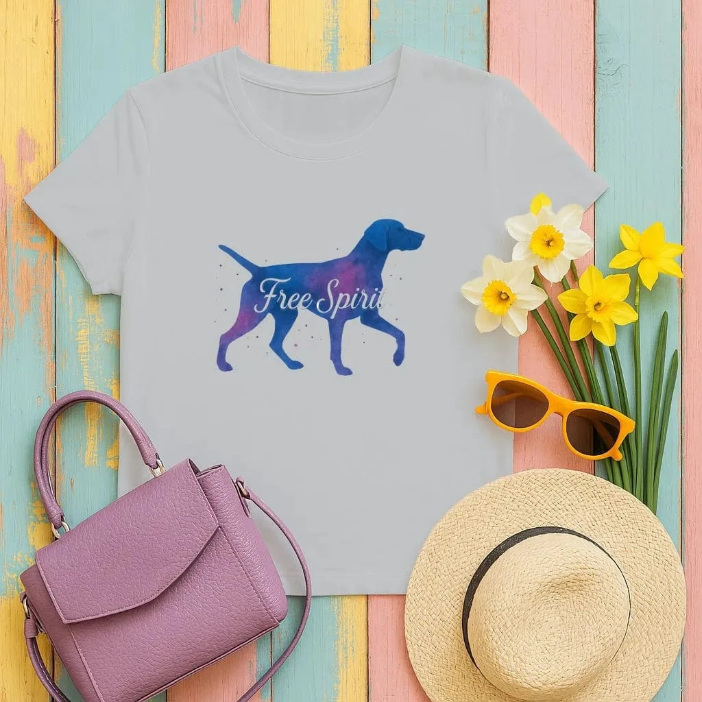 German Shorthaired Pointer Free Spirit T-Shirts Gravel T-shirt