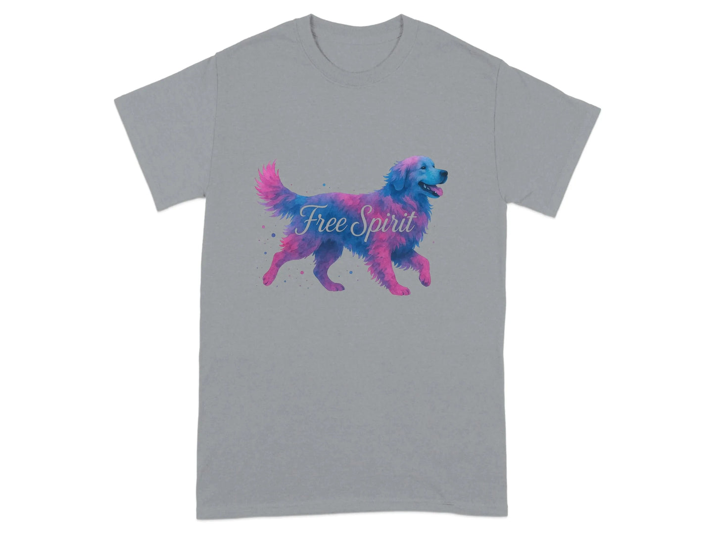 Golden Retriever Free Spirit T-Shirts T-shirt