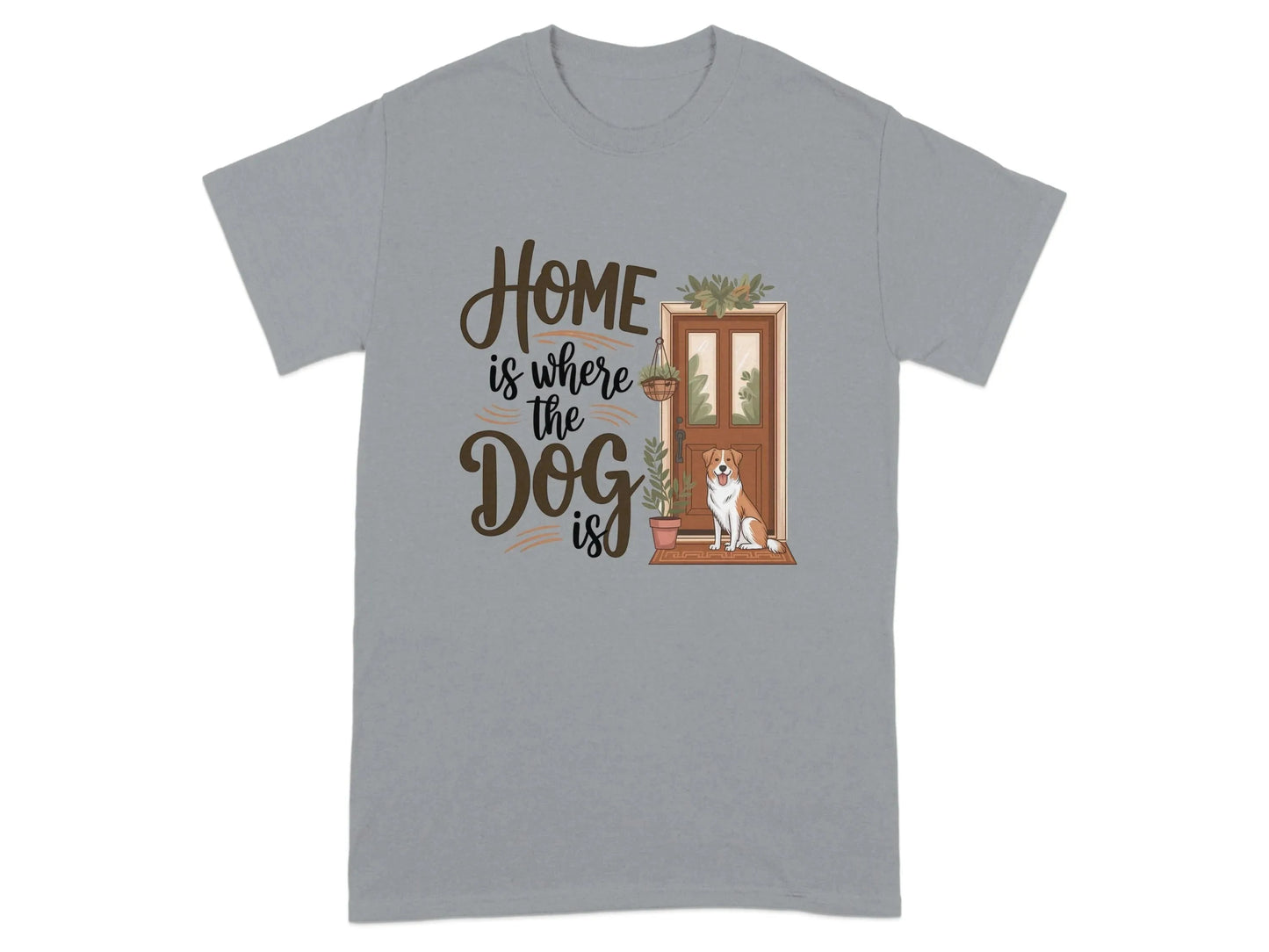 Home is Where the Dog Is T-Shirts Gravel T-shirt