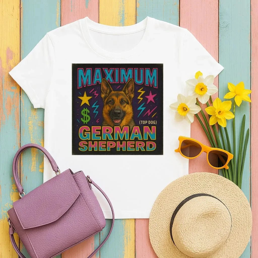 Maximum German Shepherd T-Shirts White T-shirt