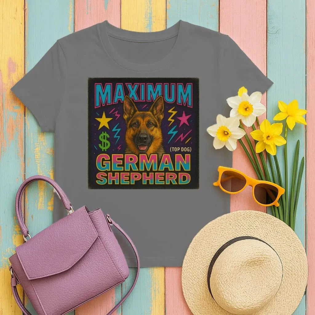 Maximum German Shepherd T-Shirts Black T-shirt
