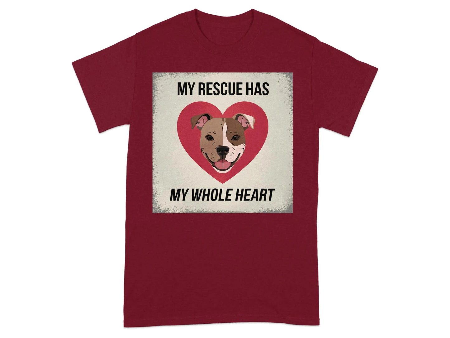 My Rescue Has My Whole Heart T-Shirts T-shirt