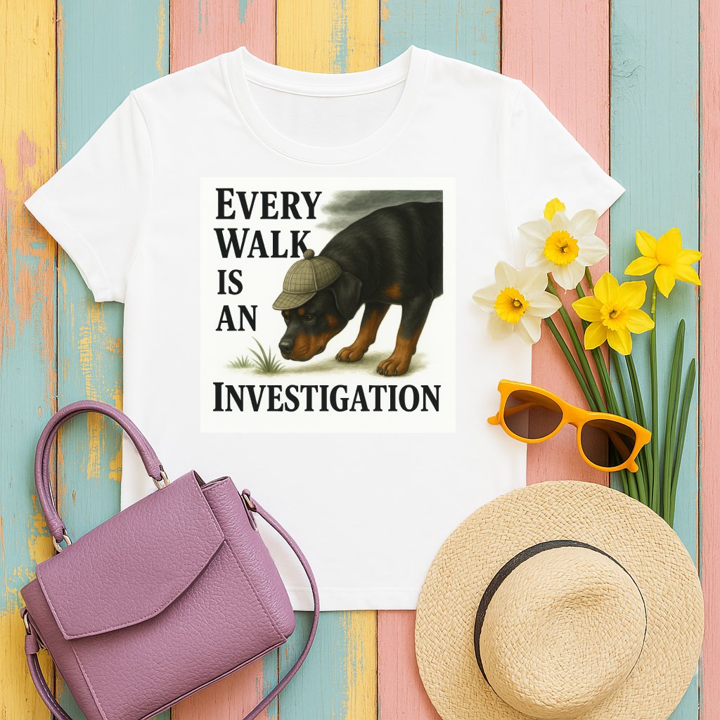 Every Walk Is An Investigation T-shirt product