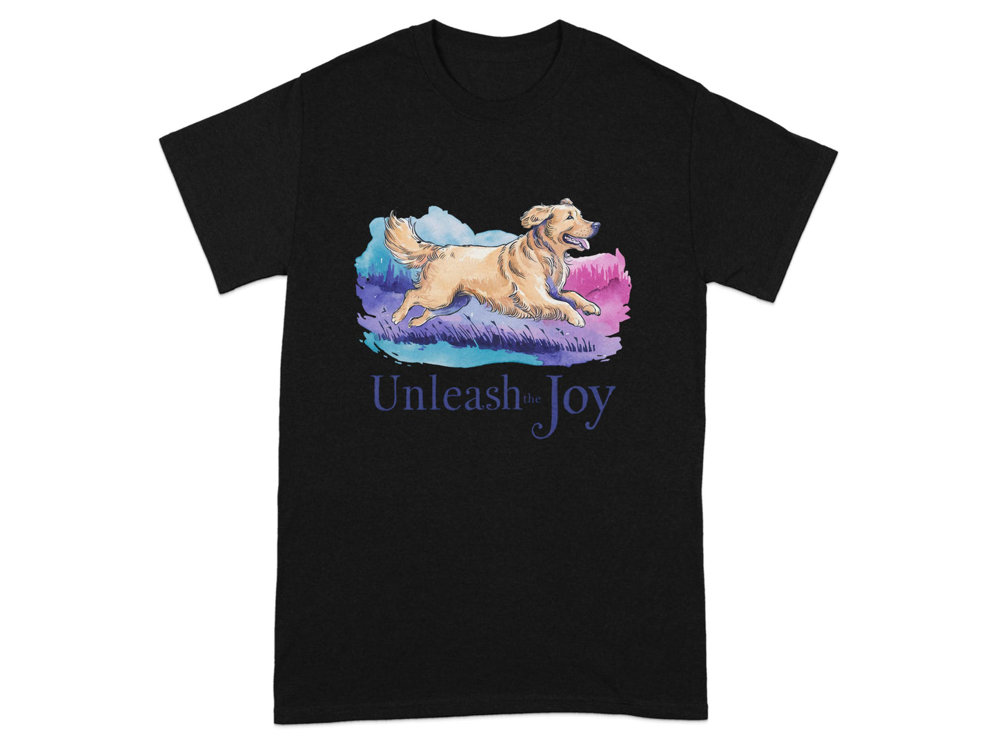 Unleash the Joy Golden Retriever T-shirt product